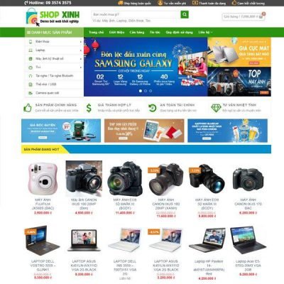 Web bán điện thoại