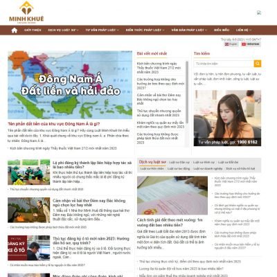 Theme wordpress dịch vụ luật sư 01