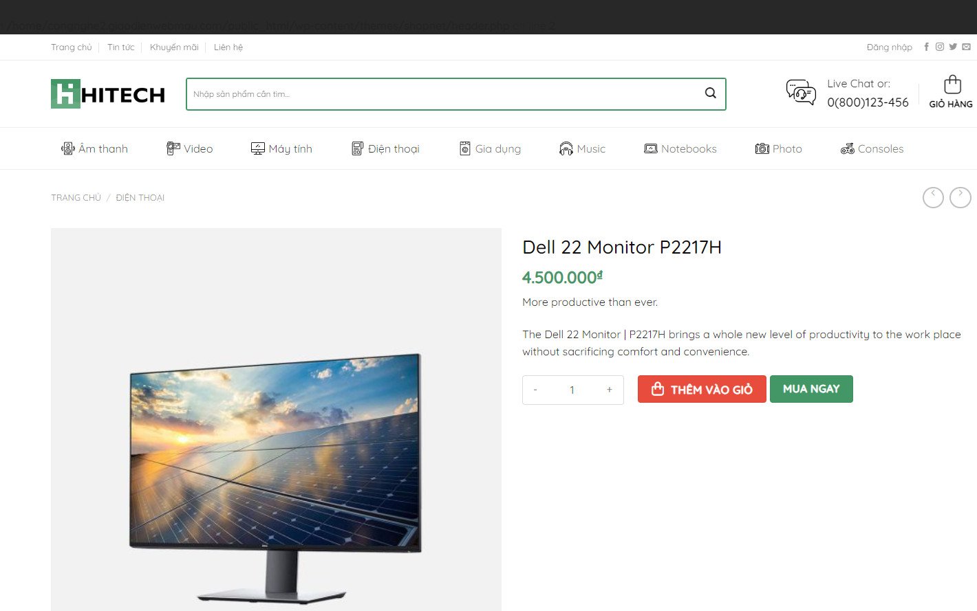 Theme wordpress đồ công nghệ 02