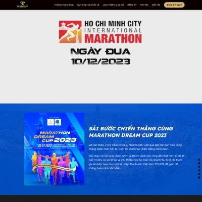 Theme wordpress sự kiện marathon