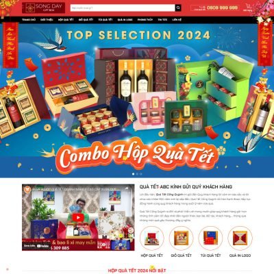 Theme wordpress bán quà tết 01