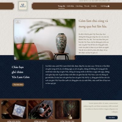 Theme wordpress bán gốm sứ