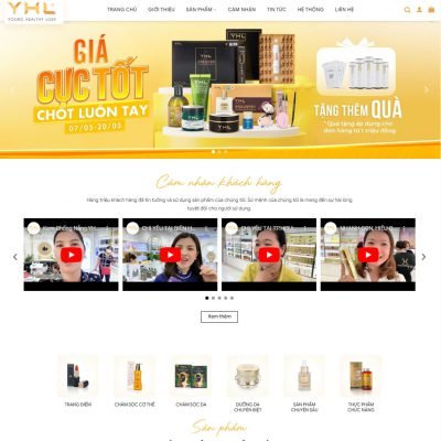 Theme wordpress mỹ phẩm 24