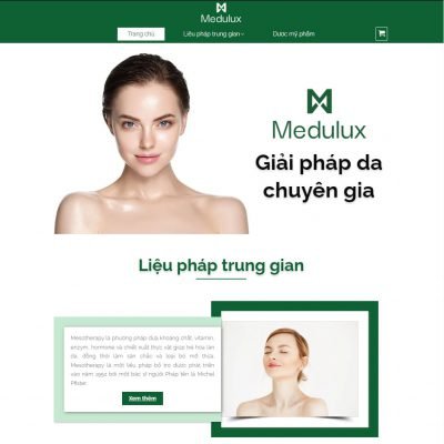 Theme wordpress landing page mỹ phẩm
