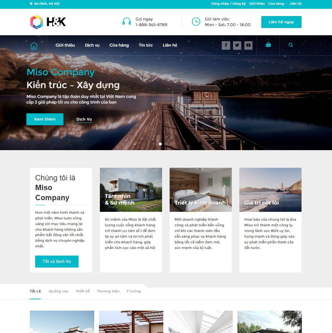 Theme wordpress xây dựng 06
