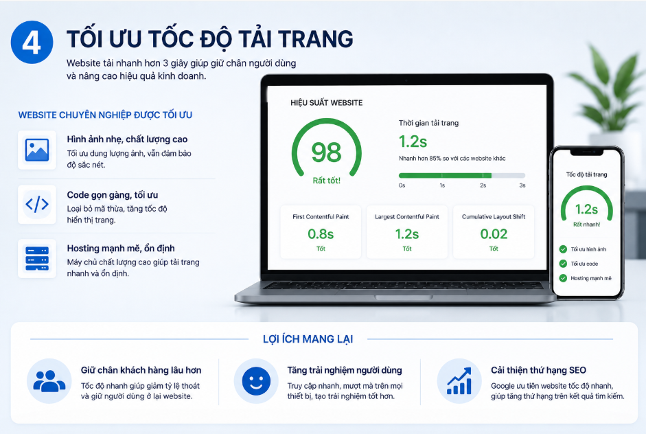 Tối ưu tốc độ tải trang 